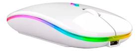 Mouse Bluetooth Recarregável Compatível Para iPad 8ª Geração A2270 Cor Branco Mouse Bluetooth Recarregável Compatível Para iPad 8ª Geração A2270 Cor Branco