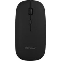 Mouse Bluetooth Recarregável Multilaser 1600dpi Preto