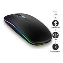 Mouse Bluetooth Recarregável Para tablet Air 5 2022 - Preto
