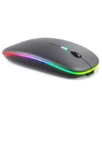 Mouse Bluetooth Sem Fio Para Tablet Vaio Tl10 Cinza