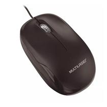 Mouse Box Optico com Fio Preto Usb Multilaser - MO255