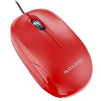 Mouse BOX Optico Vermelho USB Multilaser MO292