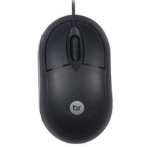 Mouse BRIGHT Preto USB - 0106