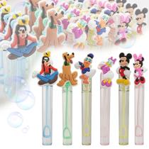 Mouse Bubble Wand Focut de 24 peças para lembrancinhas infantis Mouse Bubble Wand Focut de 24 peças para lembrancinhas infantis