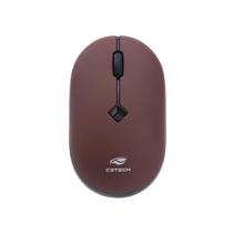 Mouse C3Tech sem Fio RC Nano 4 Botoes 2.4GHz Vermelho - M-W60RD