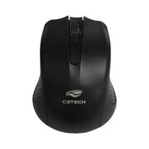 Mouse C3Tech Sem Fio USB Preto - M-W20BK