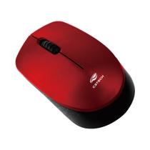 Mouse C3Tech Wireless Plus M-W17RD 1000 DPI C/Pilha - Vermelho