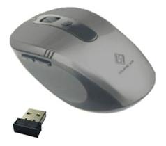 Mouse CINZA ESCURO Óptico sem Fio SUMEXR - FA7100