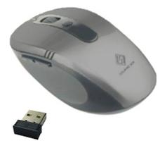 Mouse CINZA Sem Fio Wireless Óptico - FA7100C