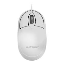 Mouse Classic Box Óptico Branco USB 1200dpi White USB Multilaser - M0302