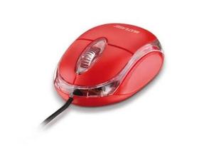 Mouse classic box optico full vermelho usb mo303