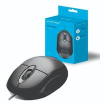 Mouse com Fio 1200DPI Cabo 120CM 3 Botões MO300 Multilaser