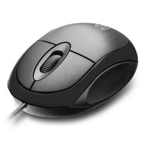 Mouse Com Fio Classic Conexão USB 1200dpi 1,2m 3 Botões - Multilaser