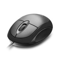 Mouse Com Fio Classic Conexão USB 1200dpi Cabo de 120cm 3 Botões Preto - MO300