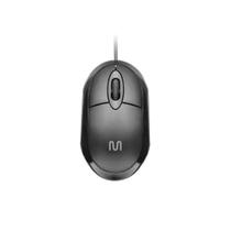 Mouse Com Fio Classic Conexão USB 1200dpi Preto Multilaser