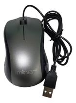 Mouse Com Fio Cor Prateado Inova Mou 8606