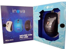 Mouse com fio game inova MOU-6933