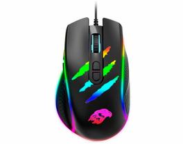 Mouse Com Fio Gamer K-Mex Garra M538 Preto com RGB