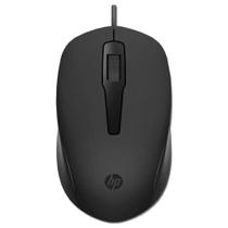 Mouse com Fio HP 150 - 240J6AA ABM Preto Bivolt