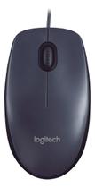 Mouse Com Fio Logitech M90 Preto