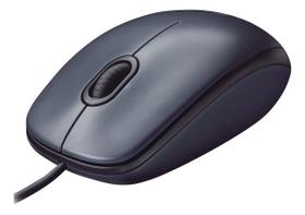 Mouse com Fio Logitech M90 USB Sensor Óptico 1000 DPI Preto