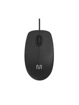 Mouse com Fio MF400 Silencioso Usb 1200dpi Preto MO386