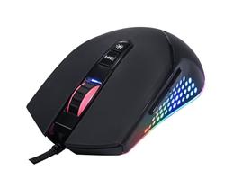 Mouse com Fio Mount Cl-mm046 Preto/led /6400dpi/7d 1,5m