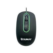 Mouse Com Fio Optico Usb 1800dpi Mo1312 Preto Sumay Mouse Com Fio Optico Usb 1800dpi Mo1312 Preto Sumay