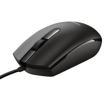 Mouse Com Fio Trust Basi Preto 1200DPI