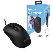 Mouse Com fio Usb Escritório Ergonomico 4 Botões 3600dpi