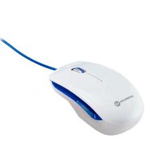 Mouse Com Fio Usb Goldentec Colors Azul/ Branco