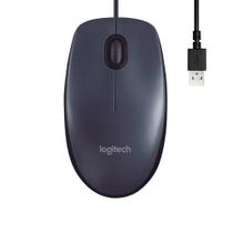Mouse com fio USB Logitech M90 com Design Ambidestro e Facilidade Plug and Play - 910-004053