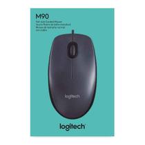 Mouse com fio USB Logitech M90 Preto 1000dpi