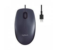 Mouse Com Fio Usb Logitech M90 Preto