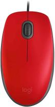 Mouse com fio USB M110 com Clique Silencioso, Design Ambidestro e Facilidade Plug and Play Vermelho Mouse com fio USB M110 com Clique Silencioso, Design Ambidestro e Facilidade Plug and Play Vermelho
