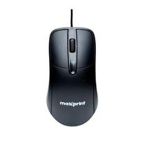 Mouse Com Fio USB Maxprint OfficeEasy 60000154 Preto Mouse Com Fio USB Maxprint OfficeEasy 60000154 Preto