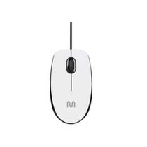 Mouse Com Fio Usb Mf400 1200dpi 3bot Slim Silencioso 180cm Branco Multilaser Mouse Com Fio Usb Mf400 1200dpi 3bot Slim Silencioso 180cm Branco Multilaser