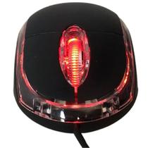 Mouse com fio USB optico 3.0 resolução 1600DPI LED