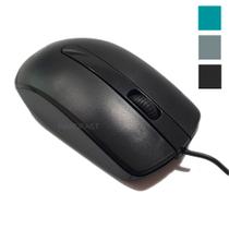 Mouse com fio USB Optico Classico Box Preciso Leve DPI Barato Simples mousse