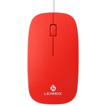 Mouse com Fio USB Óptico Ergonômico 3 Botões Office Ultra Leve