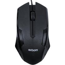Mouse Com Fio Usb Óptico Ergonômico Notebook Computador Pc