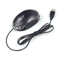 Mouse Com Fio Usb Para Notebook E Computador Ergonomico - knup