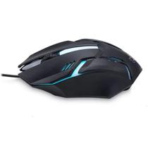 Mouse Com Fio Usb Preto/Azul Geek Max Maxprint Mouse Com Fio Usb Preto/Azul Geek Max Maxprint
