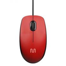 Mouse Com Fio Usb Vermelho 1200 Dpi Mo390 - Multi