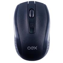 Mouse Curve Oex Wireless com 4 Botões MS411 Preto