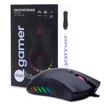 Mouse Dazz Ultralight Deathstroke Rgb 7 Botões Usb 2.0 Preto 62000035 Mouse Dazz Ultralight Deathstroke Rgb 7 Botões Usb 2.0 Preto 62000035