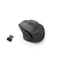 Mouse de computador Amazon Basics Wireless Ergonômico Preto Mouse de computador Amazon Basics Wireless Ergonômico Preto