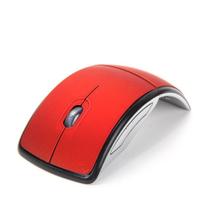 Mouse dobrável óptico sem fio 2,4GHz Vermelho Mouse dobrável óptico sem fio 2,4GHz Vermelho