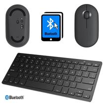 Mouse e Teclado bluetooth para Galaxy Tab A 7.0 T280/T285 Preto