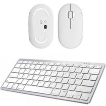 Mouse e Teclado Bluetooth para Mac Mini M1 Branco